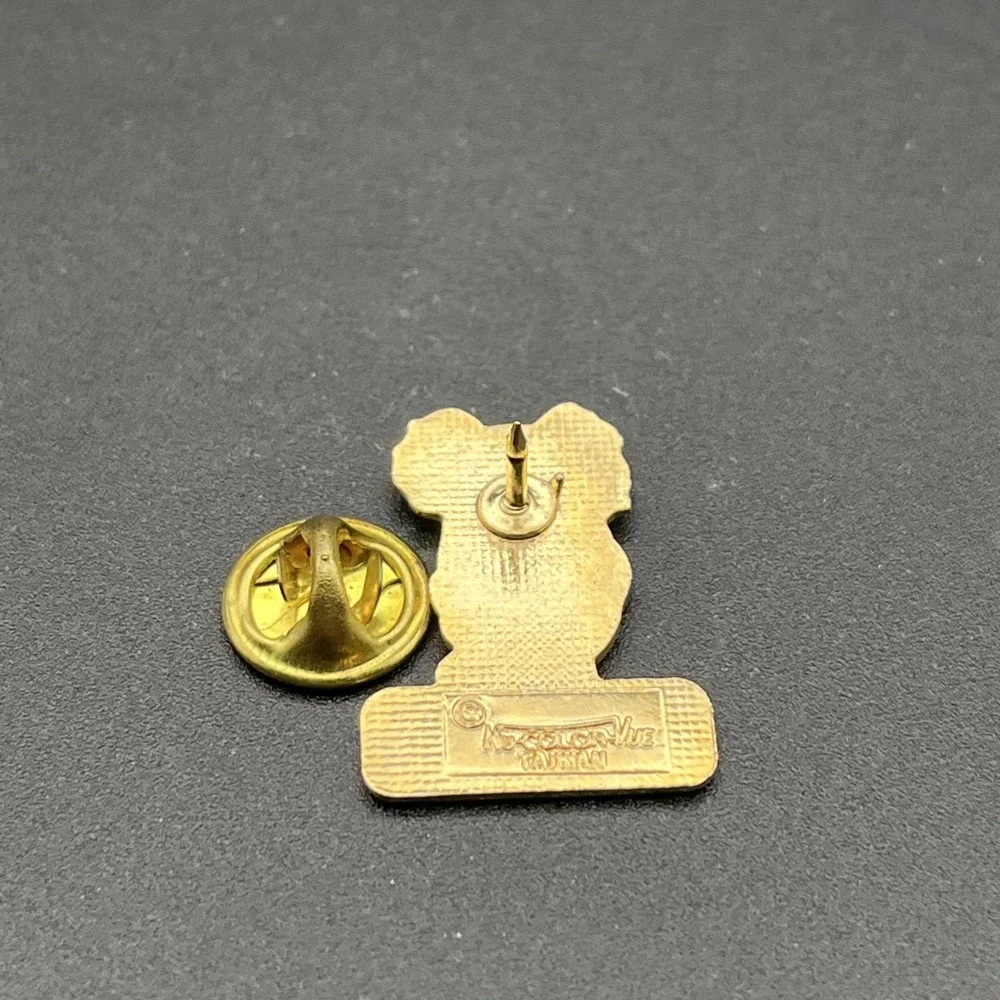 Vintage Australia Country‎ Koala Gold Tone Lapel Hat Pin